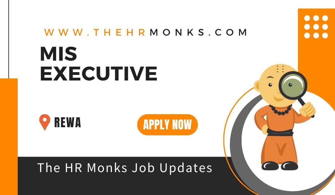 MIS EXECUTIVE for a Leading Cable Manufacturer