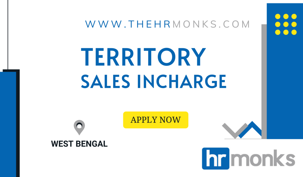 Territory Sales In-charge Required for a Confectionery MNC in West Bengal