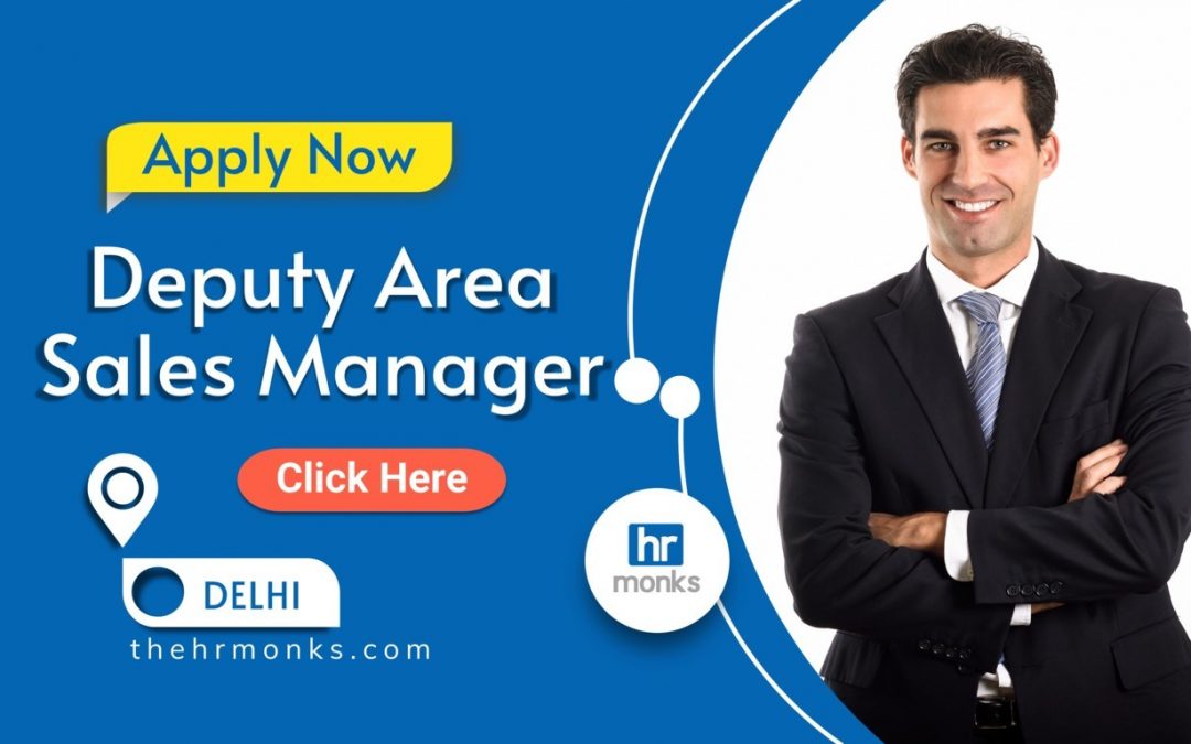 Deputy Area Sales Manager Required for an Industrial Printing Equipment MNC at Delhi